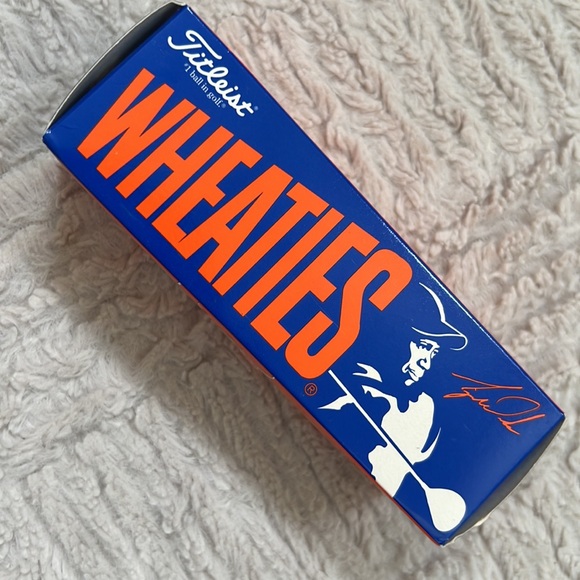 Vintage 1996 Tiger Woods Wheaties Titleist Golf Balls 3-Pack *New In Box* - Picture 2 of 16